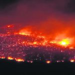 Arden Ñembi Guasu y el área natural San Matías; la falta de combustible dificulta el combate