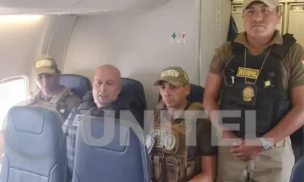 Trasladan a Murillo a La Paz para la audiencia que definirá su situación jurídica