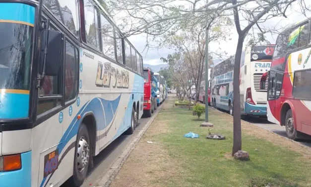 La semana arranca con extensas filas de vehículos que buscan abastecerse de diésel en el eje central