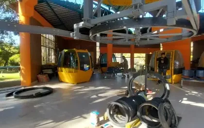 Tras casi dos años, el teleférico de Cochabamba volverá a operar desde este sábado