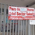 En Santa Cruz se suspende la atención en hospitales este miéroles por un paro de 24 horas