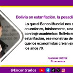 Bolivia en estanflación. la pesadilla perfecta