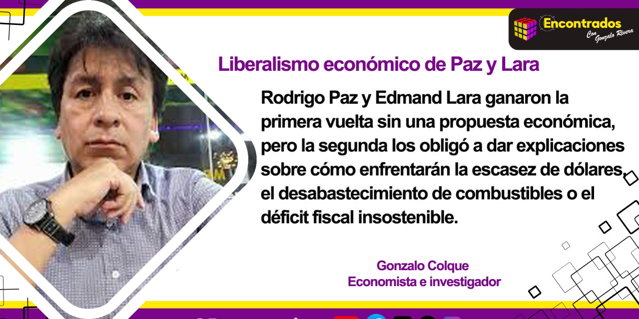 Liberalismo económico de Paz y Lara
