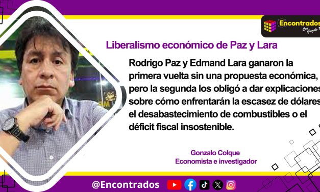 Liberalismo económico de Paz y Lara