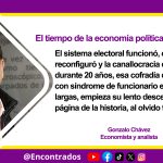 El tiempo de la economía política