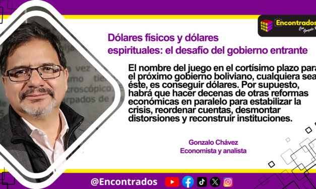 Dólares físicos y dólares espirituales: el desafío del gobierno entrante
