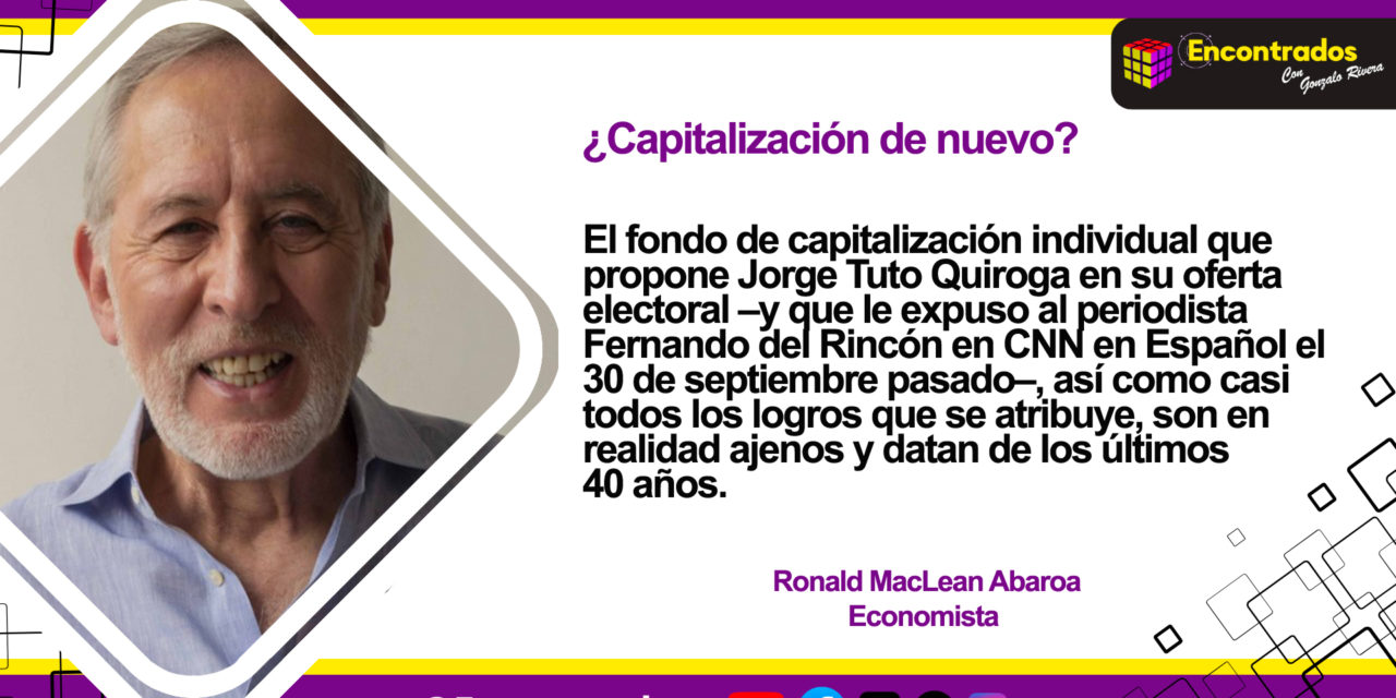 ¿Capitalización de nuevo?