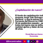 ¿Capitalización de nuevo?