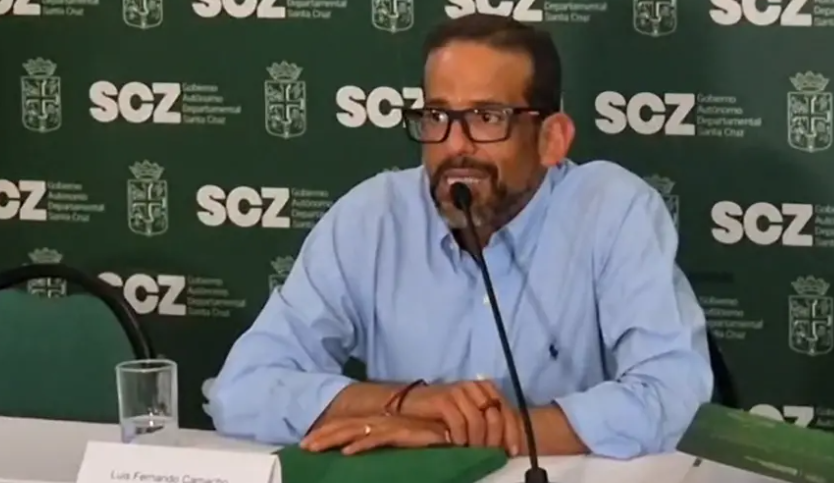 Camacho respalda a Saucedo y exige salida de magistrados prorrogados