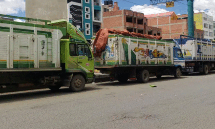 Choferes denuncian largas filas y pérdidas por falta de combustible en La Paz y El Alto