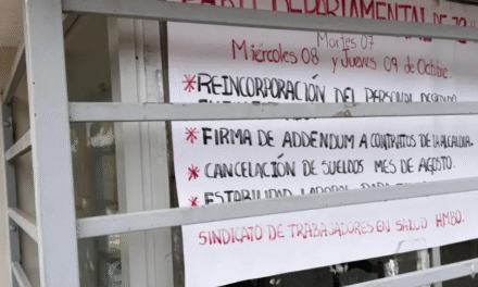 Paro de salud en Santa Cruz exige pagos y reposición de ítems