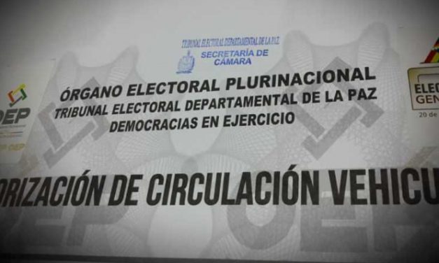 Balotaje: desde este sábado, el TSE habilita plataforma para tramitar permisos de circulación vehicular