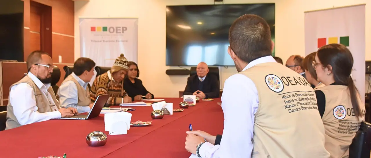 Balotaje: OEA alista despliegue de 83 observadores en Bolivia y en cuatro ciudades del exterior