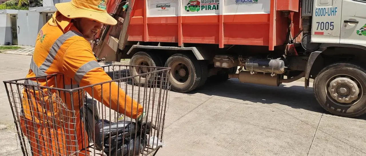 Emacruz anuncia el pago a la empresa de aseo Piraí para frenar el paro de servicios