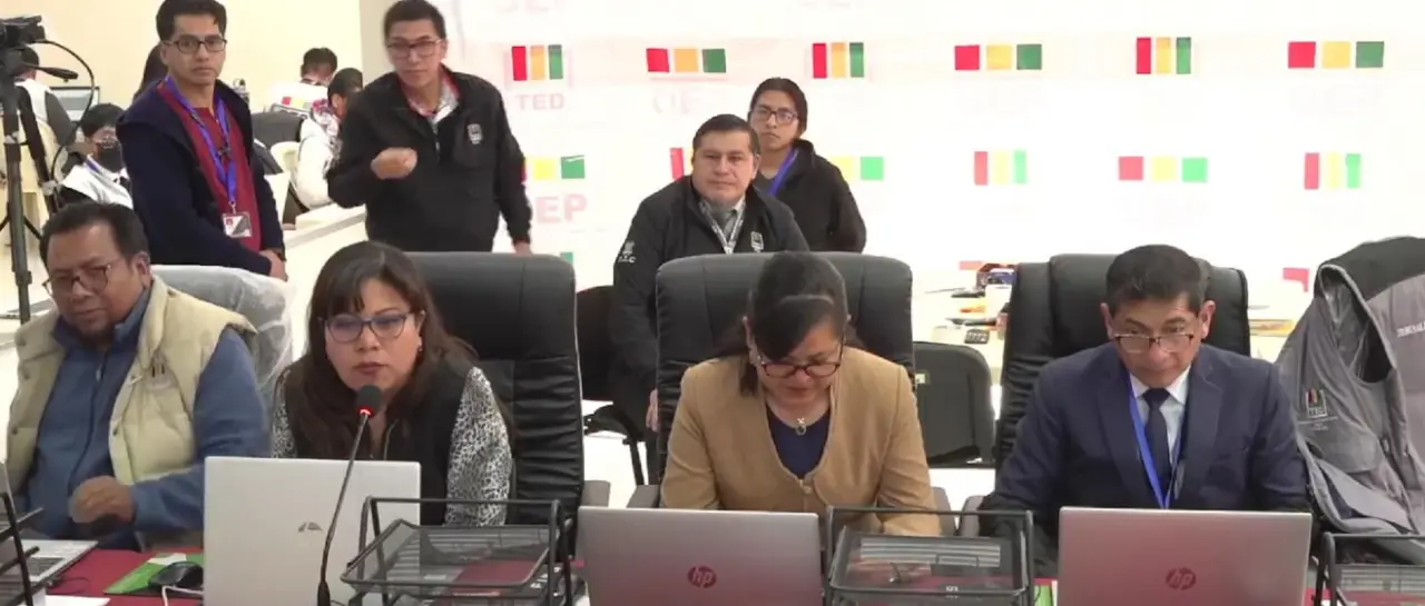 Potosí es el quinto departamento en cerrar el cómputo y a escala nacional se supera el 90% en el inicio de este martes