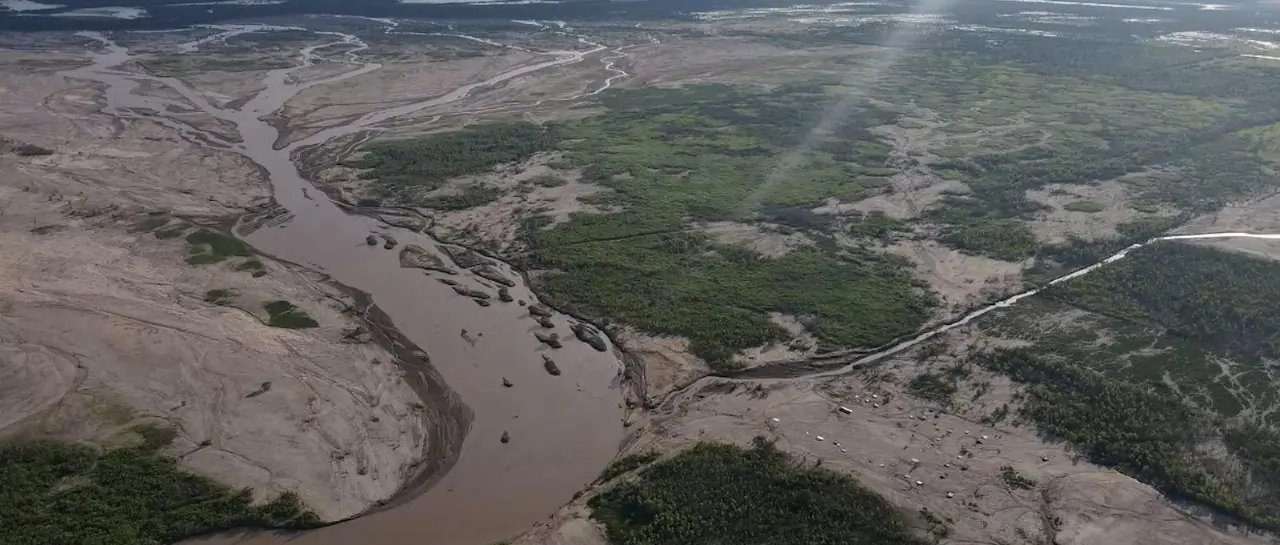 El cauce del Río Grande de Santa Cruz se desvió: “La eventualidad de un desastre es inminente”, advierte el Searpi