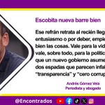 Escobita nueva barre bien