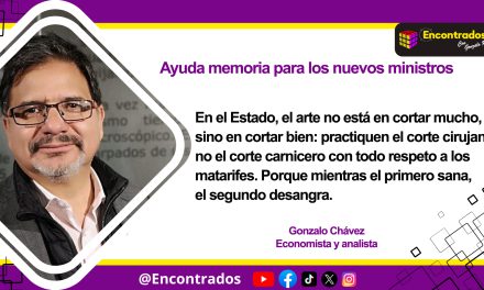 Ayuda memoria para los nuevos ministros