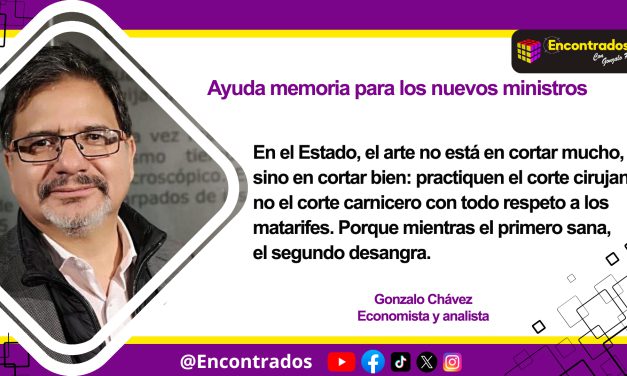 Ayuda memoria para los nuevos ministros