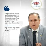 El presidente de YPFB asegura que Bolivia cuenta con un futuro prometedor en el sector gasífero y petrolero