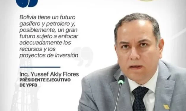 El presidente de YPFB asegura que Bolivia cuenta con un futuro prometedor en el sector gasífero y petrolero