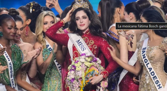 La mexicana Fátima Bosch ganó el Miss Universo más polémico de los últimos años