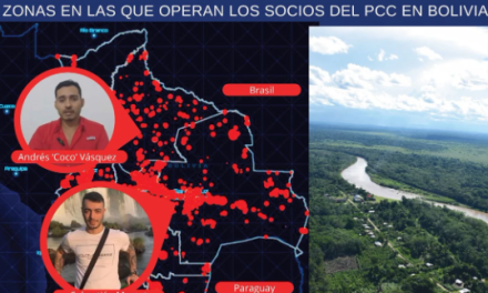 150 miembros del PCC operan en el 67% del área amazónica de Bolivia