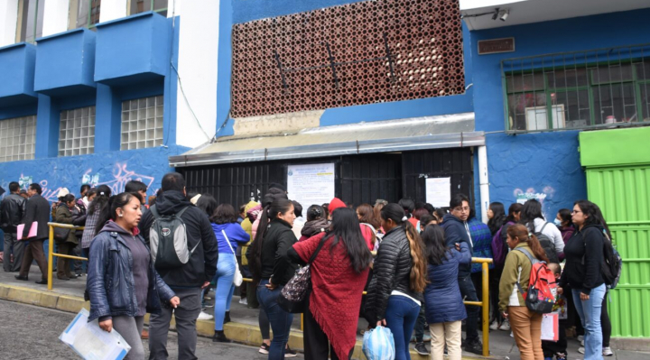 Presincripciones en unidades educativas de alta demanda son hasta el 21 de noviembre