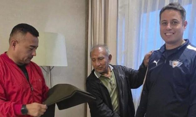 Edmand Lara jurará como vicepresidente con traje de gala policial