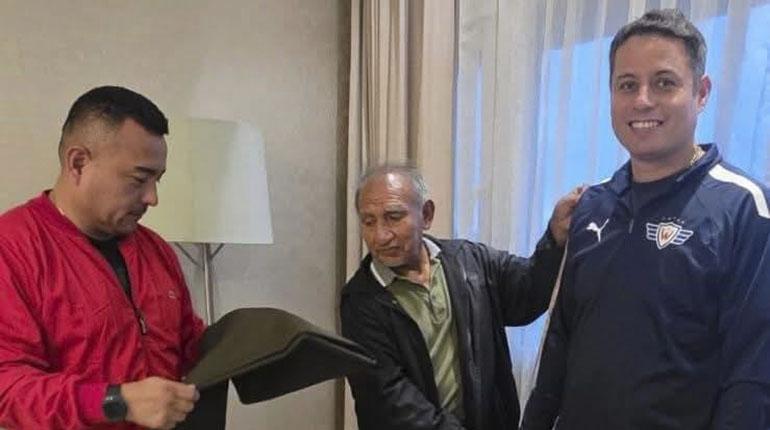 Edmand Lara jurará como vicepresidente con traje de gala policial