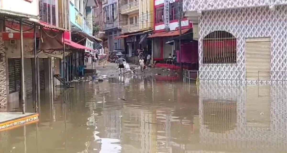 Riada afecta a 600 familias en Guanay y alcalde señala a OTB por la minería ilegal