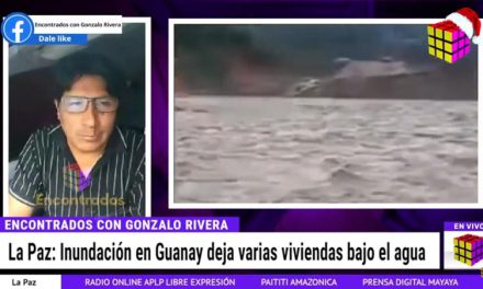 Emergencia en Guanay por lluvias e inundaciones