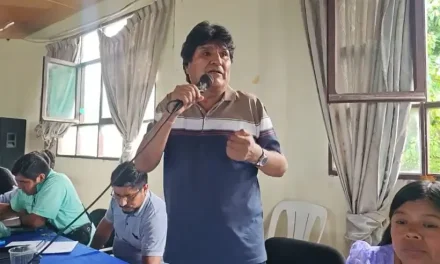 «Donde sea, como sea, ¡inscríbanse»; la orden de Evo ante caída de Morena