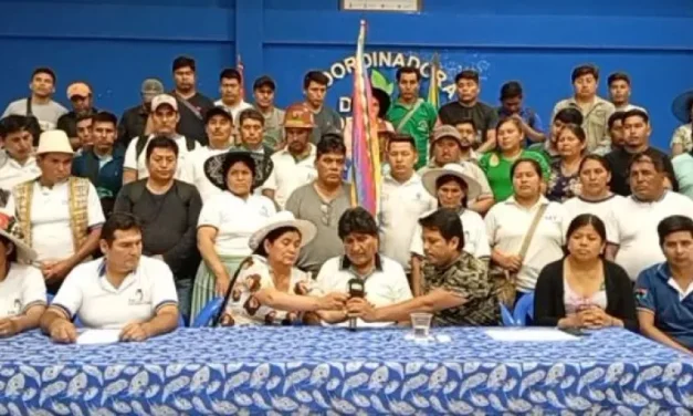 Subnacionales: Evo Morales anuncia que el exdiputado Héctor Arce será candidato a la Gobernación de Cochabamba