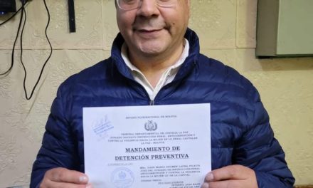 Arce es un interno más en la cárcel de San Pedro y antes de entrar dijo: ‘No nos fuimos’