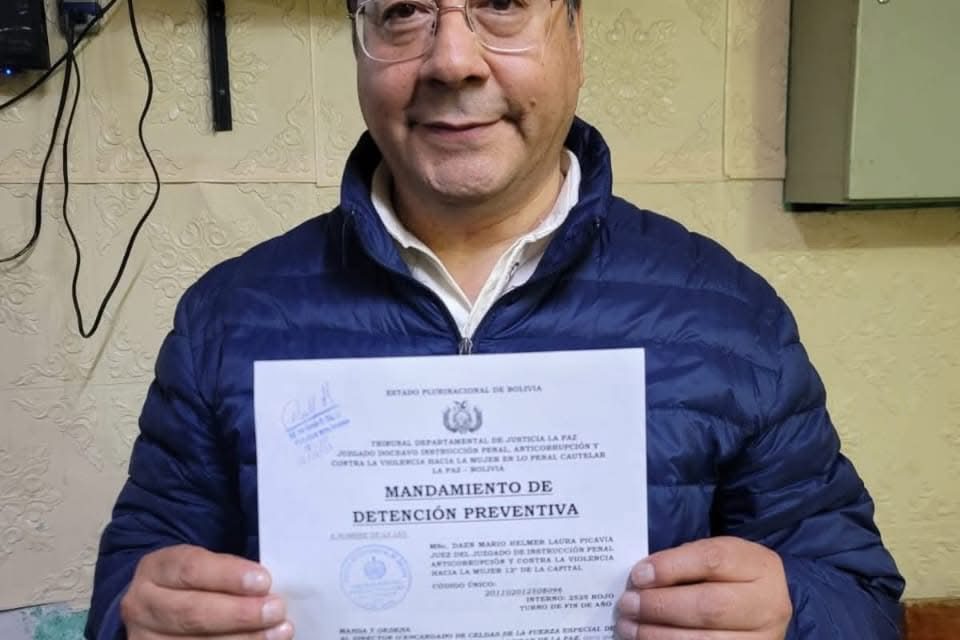 Arce es un interno más en la cárcel de San Pedro y antes de entrar dijo: ‘No nos fuimos’