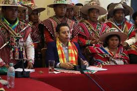 Ayllus de Potosí y Oruro respaldan a Lara y rechazan decreto 5503 