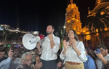 JP Velasco y Paola Aguirre confirman binomio en busca de la Gobernación cruceña 