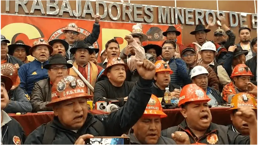 COB declara paro nacional indefinido y Gobierno pide diálogo de inmediato