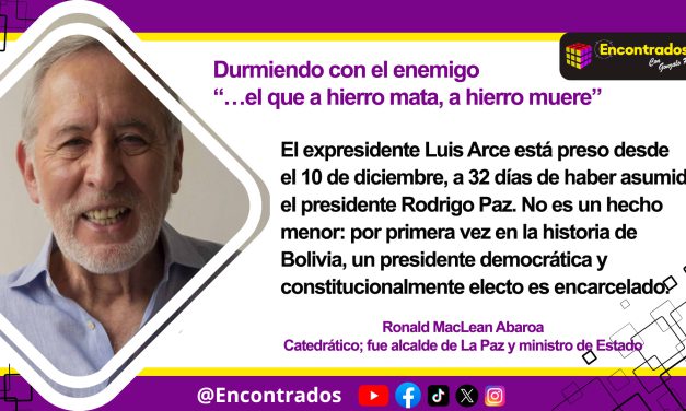 Durmiendo con el enemigo  “…el que a hierro mata, a hierro muere”