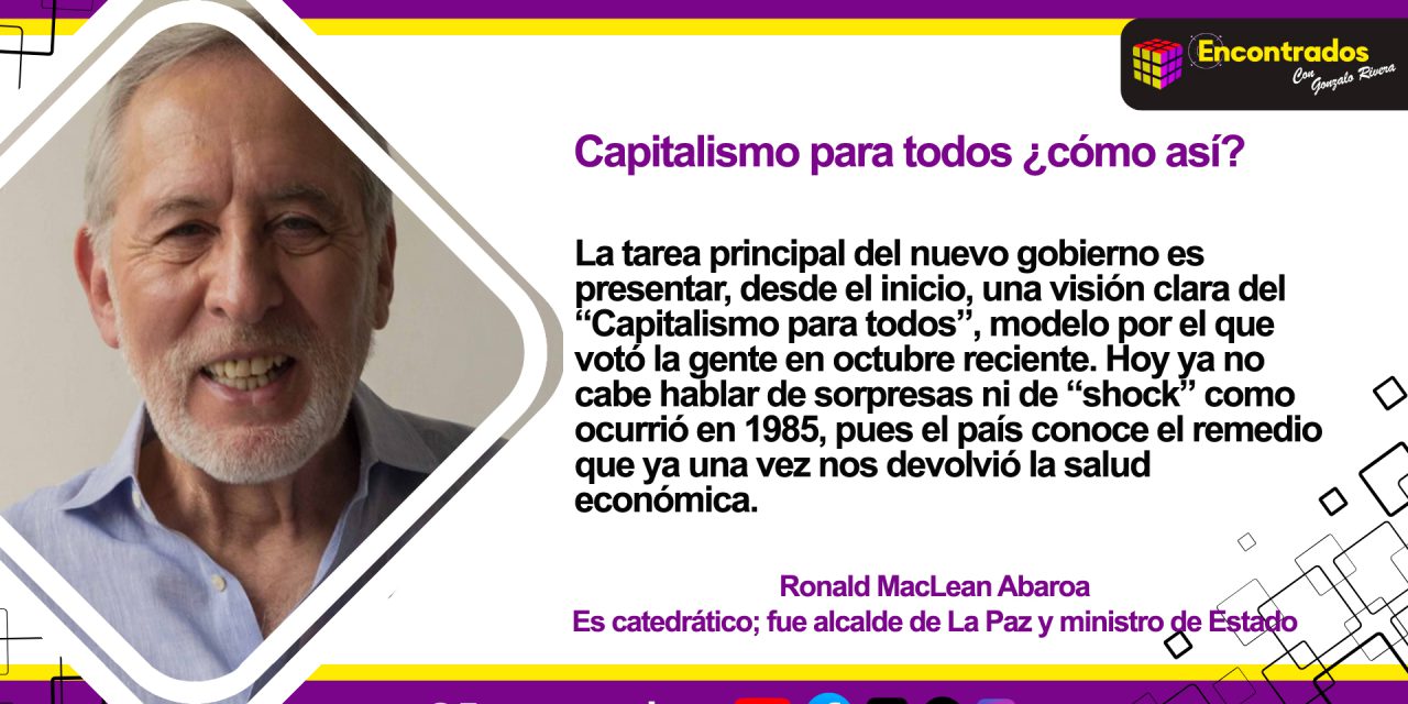 Capitalismo para todos ¿cómo así?