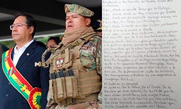 Zúñiga dice a Luis Arce: ‘bienvenido a las cárceles del pueblo’, ‘el verdugo cayó’