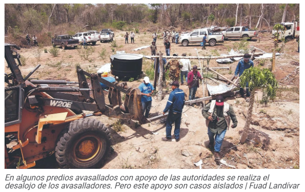 En una década 494 predios sufren de avasallamientos; Santa Cruz es el epicentro