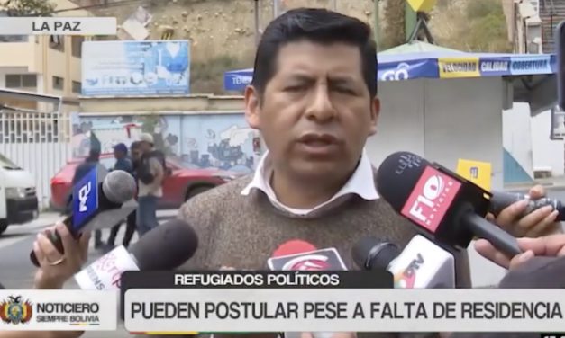 Tahuichi: candidatos que fueron refugiados políticos no necesitan tener dos años de residencia