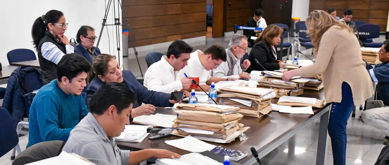 A dos días del plazo, la comisión cierra fase de recursos y alista el informe final con postulantes a vocales electorales