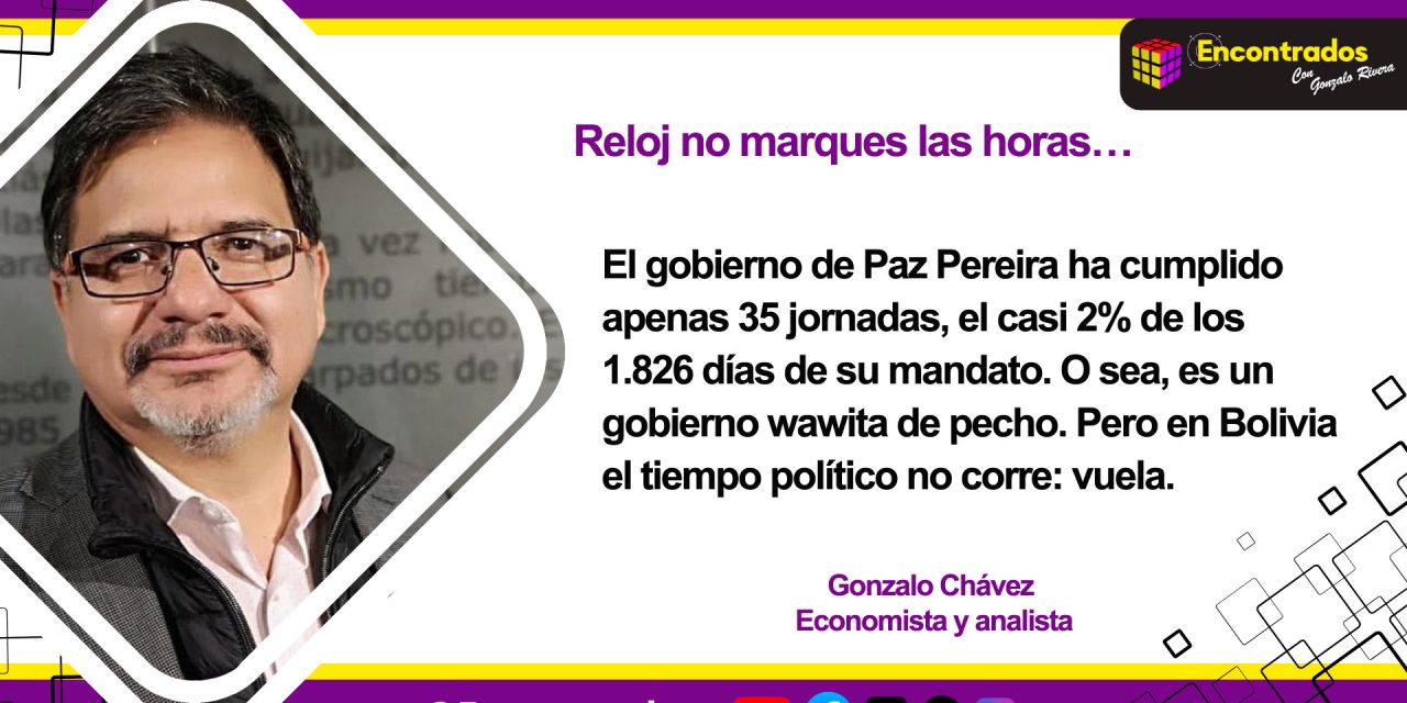 Reloj no marques las horas…