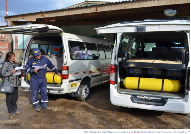 En 15 años, solo el 9,4% de vehículos se convirtió a GNV