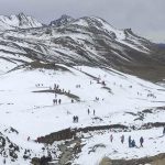 El Senamhi activa alerta por nevadas en parte del país