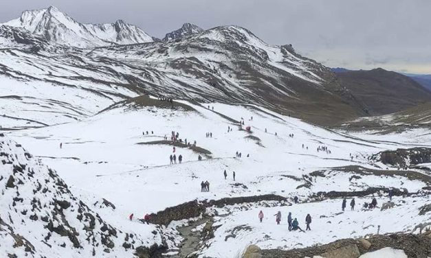 El Senamhi activa alerta por nevadas en parte del país