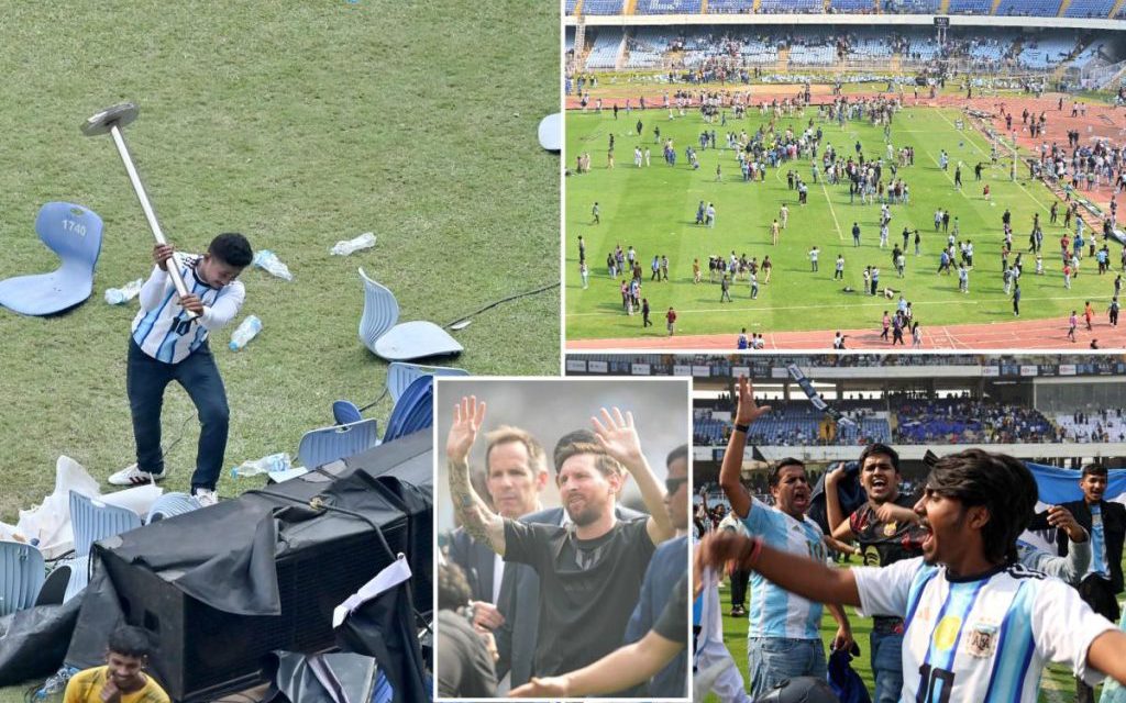 Visita de Messi a estadio de Calcuta termina en disturbios